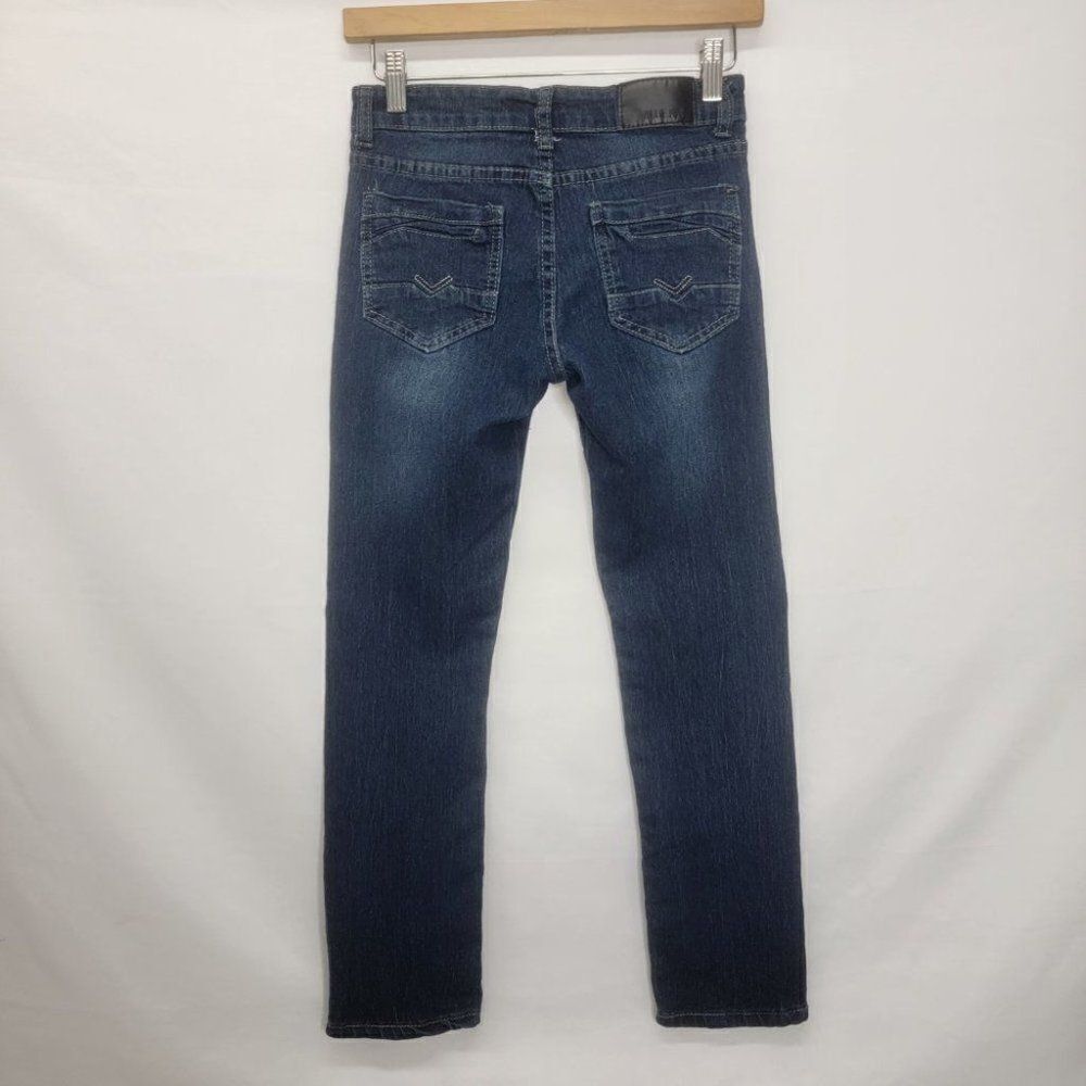 𝅺BLUE Rag Dark Wash Straight Leg - Picture 10 of 11